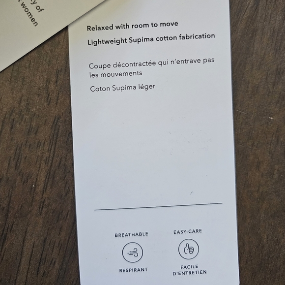 NWT Athleta Silk Hybrid Tee Black - Picture 8 of 10